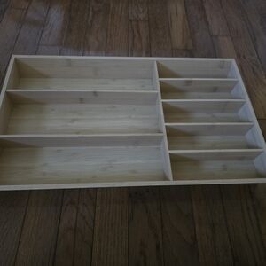 IKEA Bamboo Jewelry Organizer - Natural Tan